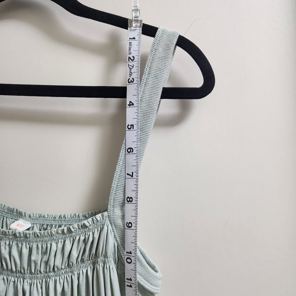 ANTHROPOLOGIE Daily Practice Keeseville Sleeveless Smocked Midi Dress - Picture 5 of 11